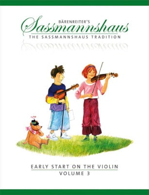 Early Start On The Violin Methode Sassmannshaus 3
