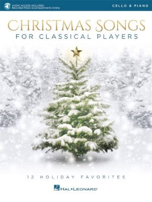 Christmas Songs for Classical Players Bladmuziek Cello Kerstmis