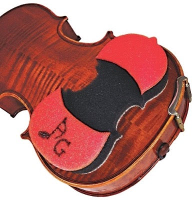 Muziekinstrument Viool Schoudersteunen. acousta grip rood