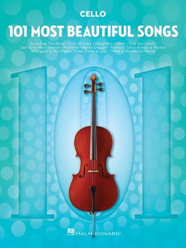 101 Most Beautiful Songs Cello Bladmuziek