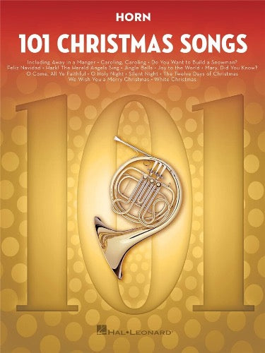 101 Christmas Songs Hoorn Bladmuziek Kerst