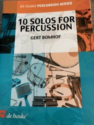 10 solos for percussion gert bomhof
