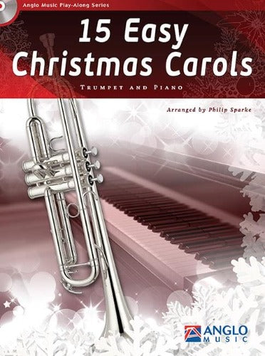 15 Easy Christmas Carols Trompet met Piano