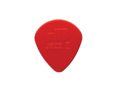 Plectrum Gitaar Dunlop Nylon Jazz 1.10 rood