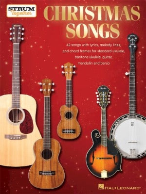 Christmas Songs Strum Together Ukulele kerstboek 