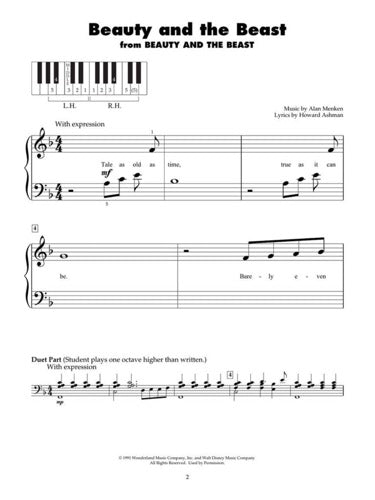 Disney Movie Fun Easy Fun Piano Keyboard