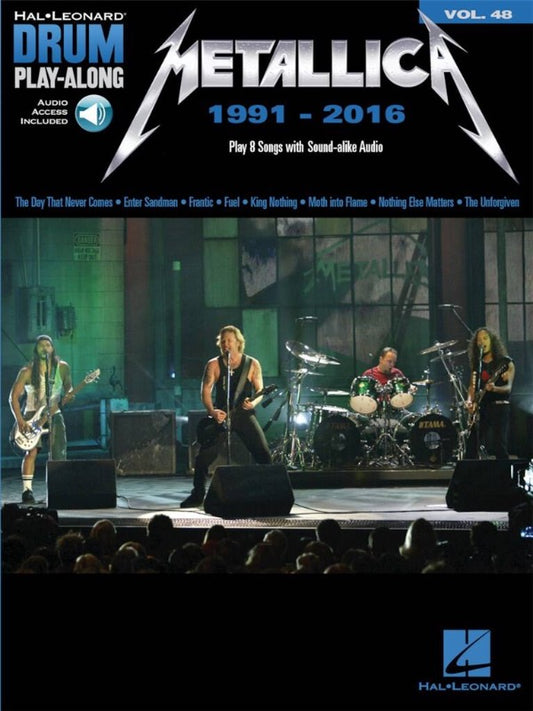 Drum Play-along Vol. 48 Metallica 1991 - 2006