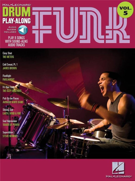 Drum Play-along vol. 5 Funk met CD