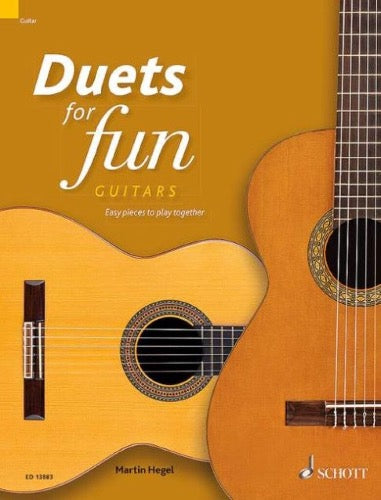 Duets for fun Guitars Gitaarboek Duetten