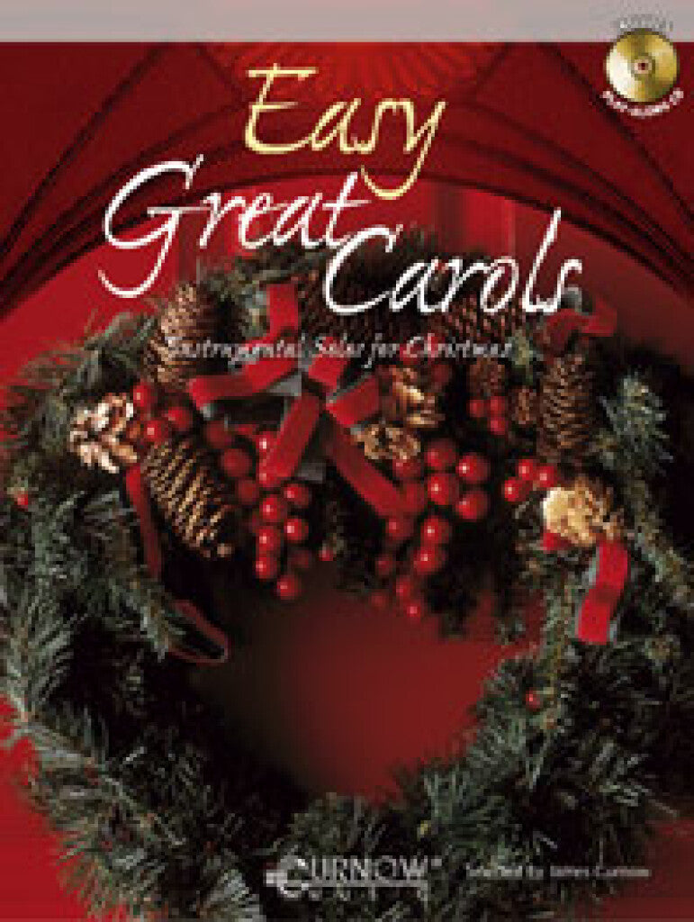 Easy Great Carols Flute James Curnow met CD