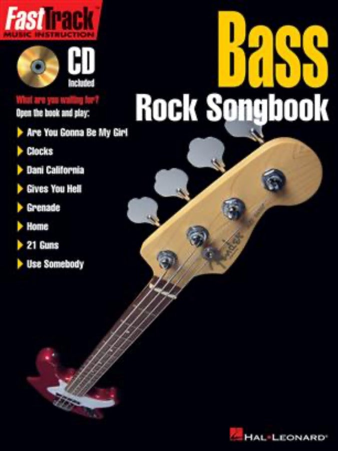 FastTrack Bass Rock Songbook Basgitaar