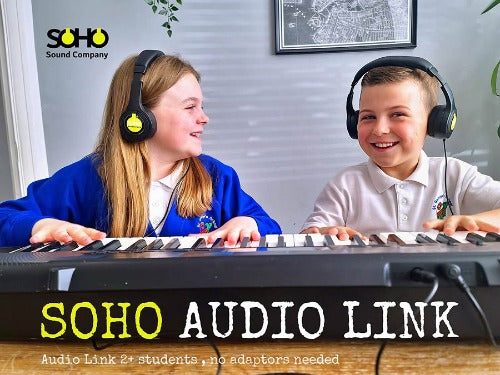 Hoofdtelefoon Educational Audio Link merk SOHO Sound Company