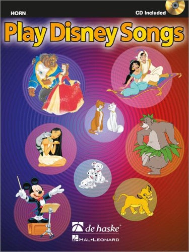Play Disney Songs Hoorn met CD Bladmuziek