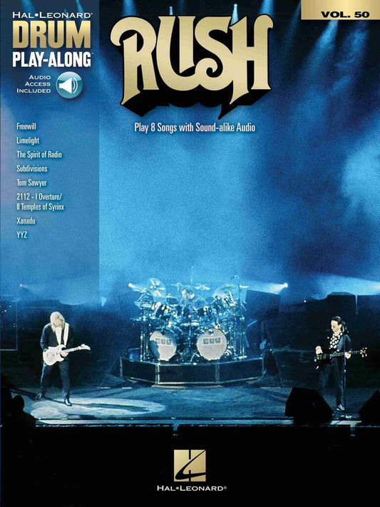 Rush Drum Play-along Volume 50