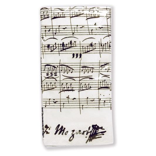 Muziekcadeau Tissues Mozart