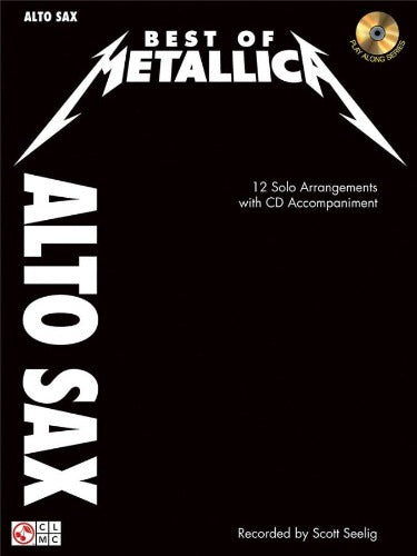 Best of Metallica Altsaxofoon met CD
