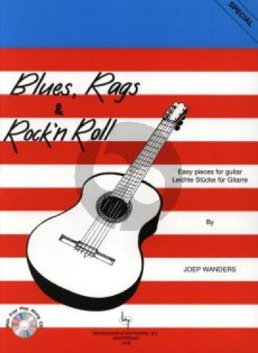 blues rags rock roll wanders gitaarboek