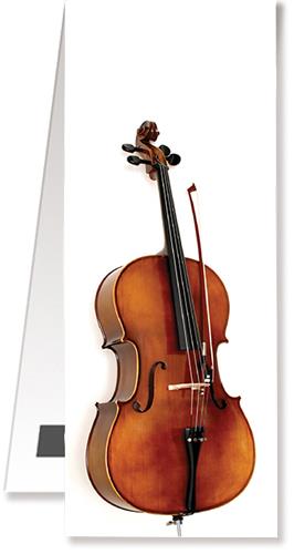 Muziekcadeau Boekenlegger cello