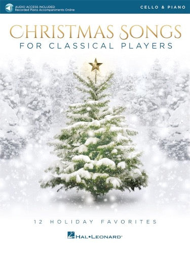 Christmas Songs for Classical Players Bladmuziek Cello Kerstmis