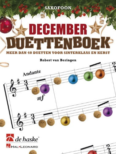 December Duettenboek Saxofoon sint kerst