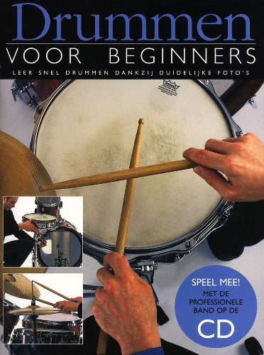 Drummen voor beginners lesboek met CD