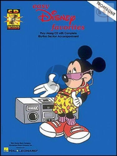 Easy Disney Favorites Trombone met CD