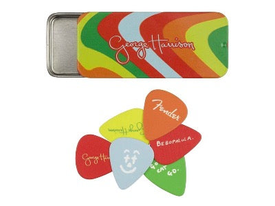 Gitaar Plectrum Fender George Harrison Rocky Collection tin 1