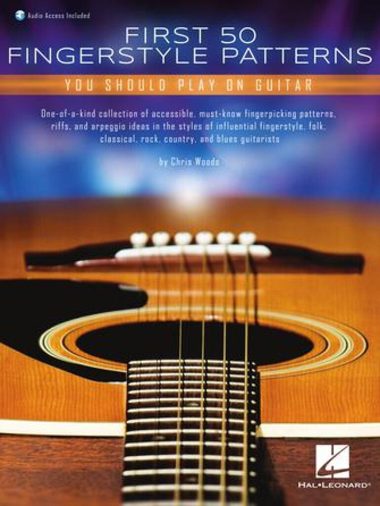 First 50 Fingerstyle Patterns You Should Learn on Guitar