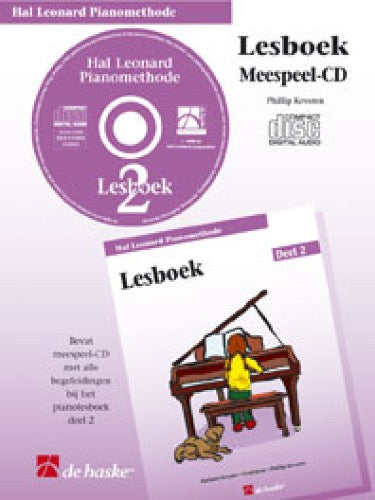 Hal Leonard Pianomethode Lesboek CD's deel 2