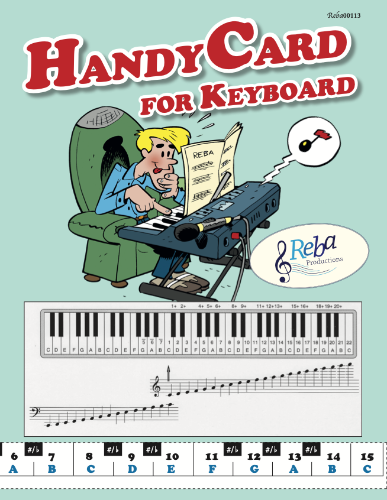 Handy Card for Keyboard Muziekonderwijs