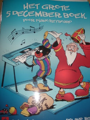 Het Grote 5 December Boek Keyboard Piano