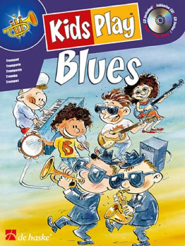 Kids Play Blues Hoorn bladmuziek met cd