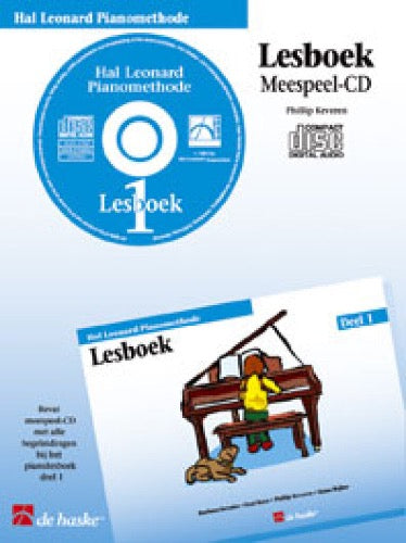 Hal Leonard Pianomethode Lesboek CD's deel 1