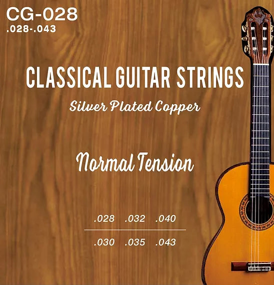 Klassieke Gitaren Set CLX Normal Tension Nylon S-CG 028