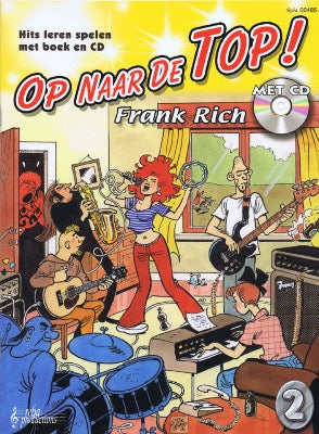 op naar de top frank Rich Reba muziekboek met CD