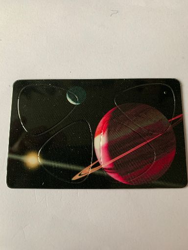 Gitaar Plectrum Pikcard Cosmos 1 rood