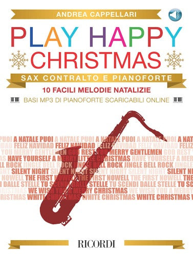 Play Happy Christmas Altsaxofoon en Piano