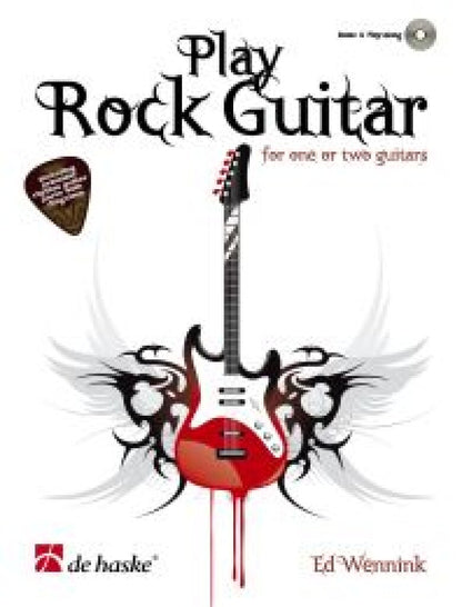 Play Rock Guitar Gitaarboek met CD Ed Wennink