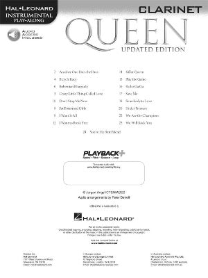 Queen Updated Edition Klarinet met CD