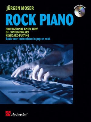 Rock Piano Moser boek met CD