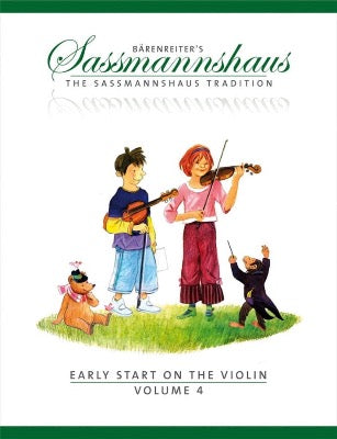 early start on the violin deel 4 sassmannshaus
