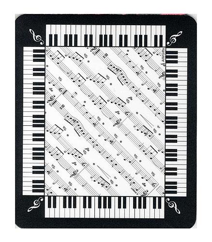 Muziekcadeau Muismat score keyboard