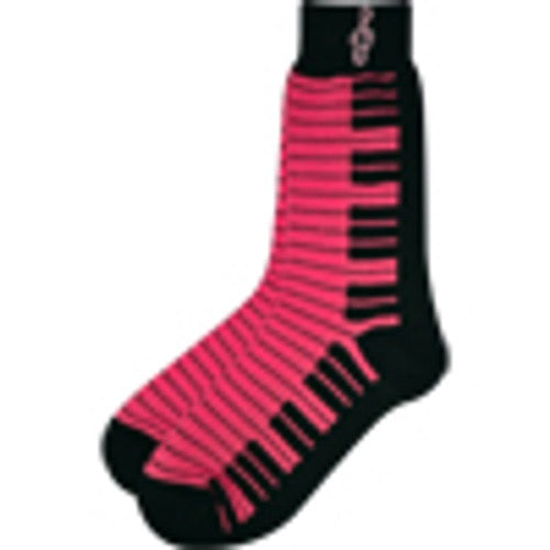 sokken keyboard rose muziekcadeau