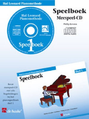 Hal Leonard Pianomethode Speelboek Meespeel CD's